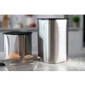 17cm Stainless Steel Container with Antibacterial Lid - 5