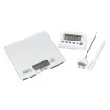 Taylor Silver Scale + Thermometer + Timer Set - 1