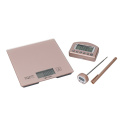 Taylor Rose Gold Scale + Thermometer + Timer Set - 1
