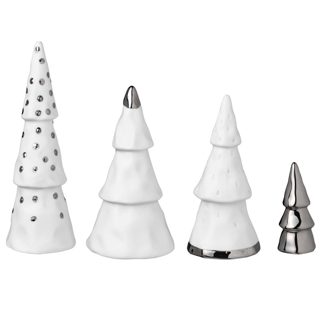 Set of 4 Christmas Forest Figurines