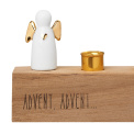 Advent Candlestick 17x3x7cm - 3