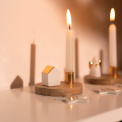 House Candle Holder 7x4cm - 3