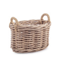 Oval Rattan Basket Size S 50x40x30 - 1