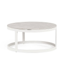 Coffee Table Talunas 60x30cm Round White Size S - 1