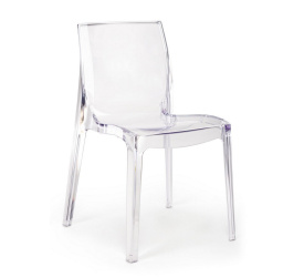 Krzesło Ashley 52x81x44,5cm z poliwęglanu