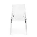 Black Polycarbonate Ashley Chair 52x81x44.5cm - 3