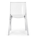 Black Polycarbonate Ashley Chair 52x81x44.5cm - 6