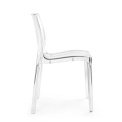 Black Polycarbonate Ashley Chair 52x81x44.5cm - 5