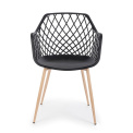Black Optik Chair 58x85.5x44cm - 6
