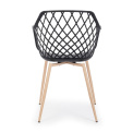 Black Optik Chair 58x85.5x44cm - 5