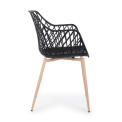 Black Optik Chair 58x85.5x44cm - 8