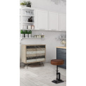Taboret Charleston 30x60cm regulowany - 2