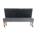Ławka Arlette na kółkach 110x44x40cm  - 4