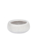 Ribbed Cement Planter 22x9cm Size S