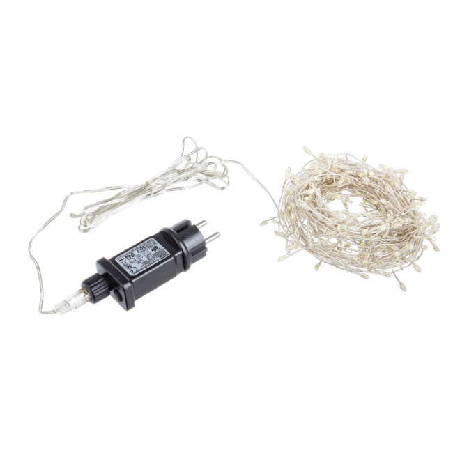 Lampki choinkowe 15-18m 8 funkcji IP44 300 diod
