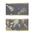 Decorative Ribbon 6.3x270cm Blue (2 pattern mix) - 4
