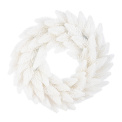 Wreath 30cm Fancy White - 1