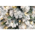 Slim Christmas Tree 180x72cm Snow-covered with 210 LEDs - 2