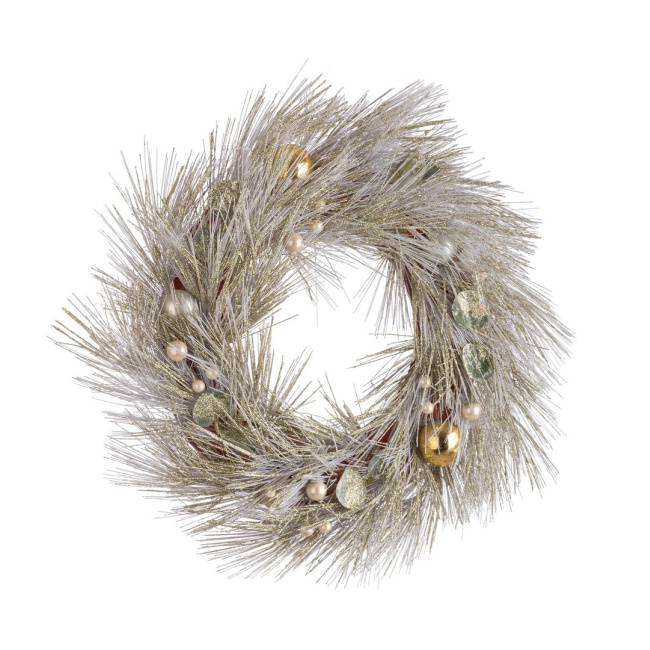 Eternal Wreath 40cm white-gold - 1