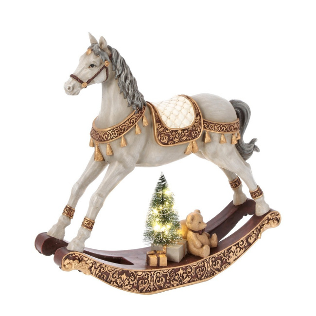 Decorative Rocking Horse Figurine 29cm