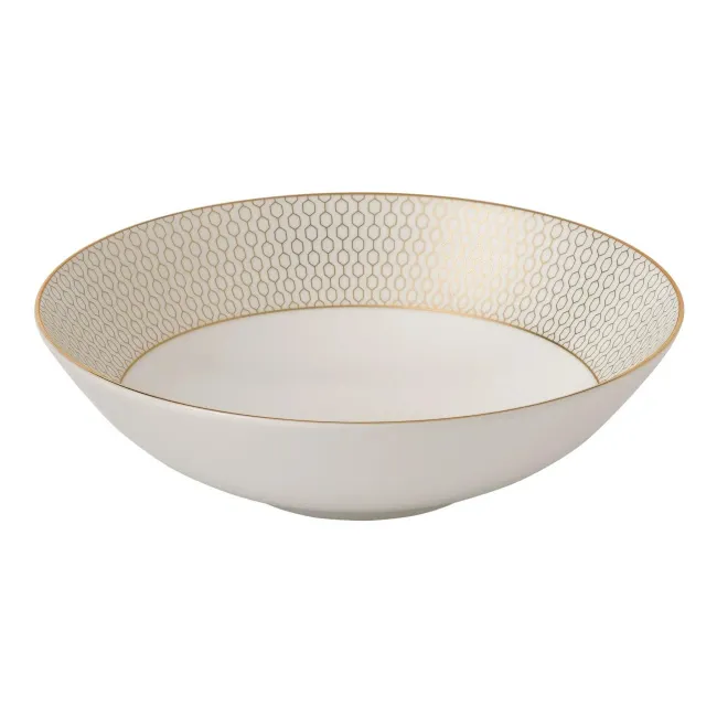 Talerz Gio Gold 21cm głęboki / do makaronu