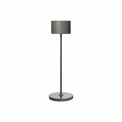 Farol LED Table Lamp Burned Metal Metallic - 1