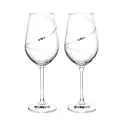 Komplet 2 kieliszków Auris Swarovski 470ml uniwersalne - 1