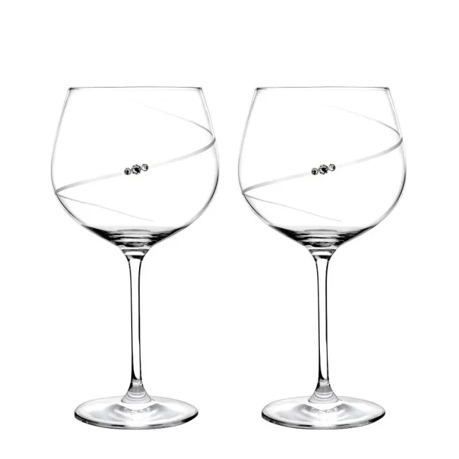 Komplet 2 kieliszków Auris Swarovski 780ml