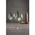 Auris Swarovski Set of 2 Wine Glasses 780ml - 3
