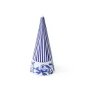 Blue Italian Decorative Figurine 21cm Christmas Tree - 3
