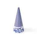 Blue Italian Decorative Figurine 21cm Christmas Tree - 4