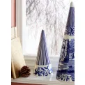 Blue Italian Decorative Figurine 21cm Christmas Tree - 7