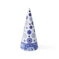 Blue Italian Decorative Figurine 25cm Christmas Tree - 4