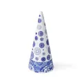Blue Italian Decorative Figurine 25cm Christmas Tree - 5