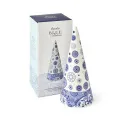 Blue Italian Decorative Figurine 25cm Christmas Tree - 2