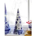 Blue Italian Decorative Figurine 25cm Christmas Tree - 7