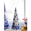 Blue Italian Decorative Figurine 25cm Christmas Tree - 3