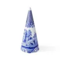 Blue Italian Decorative Figurine 34cm Christmas Tree