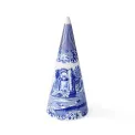Blue Italian Decorative Figurine 34cm Christmas Tree - 4