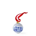 Blue Italian Bauble 7.5cm Full Scene - 5