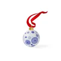 Bombka Blue Italian 7,5cm - 6