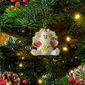 Kit Kemp Christmas Tree Ornament 7.4cm Timothy Turkey - 2