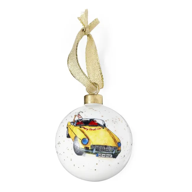 Bombka Kit Kemp Doodles 7,5cm Christmas Cruising