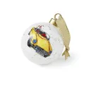 Kit Kemp Doodles Bauble 7.5cm Christmas Cruising - 3