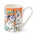 Kubek Meirion 350ml bright orange