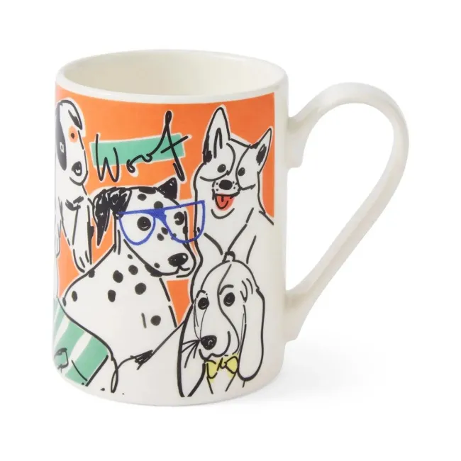 Kubek Meirion 350ml bright orange