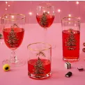 Christmas Tree Wine Glass 360ml - 4
