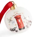 Bombka Wrendale Designs 7cm Xmas Post Annual 2023 - 4