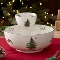 Christmas Tree 2-in-1 Chip n Dip Bowl 25cm - 4