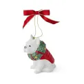 Christmas Tree Ornament 8.5cm French Bulldog - 2